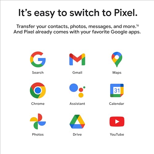 Google Pixel 8 5G,US Version, 256 GB Rose - Unlocked (Renewed)