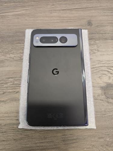 Google Pixel Fold - Android 5G Smartphone with Telephoto Lens and Ultrawide Lens - Foldable Display - 24-Hour Battery - Obsidian - for T-Mobile - 256 GB (Renewed)