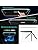 XTRONS 14 Inch Car Overhead Player, Wide HD Car Roof Mount Monitor Built-in Stereo Speakers, Overhead Flip Down Car Monitor Support HDMI USB Input