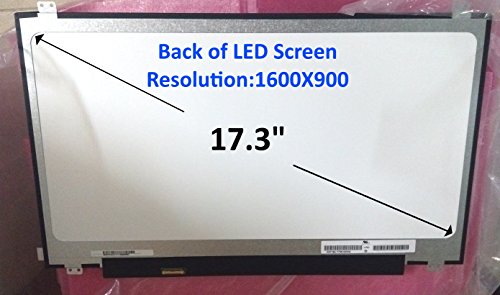 New 17.3 inch Screen Compatible with NT173WDM-N11,NT173WDM-N21 (1600x900) Replacement Screens