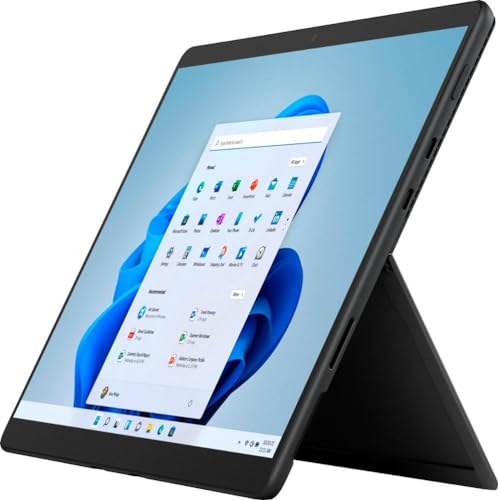Microsoft Surface PRO-8 Commercial Tablet (EBL-00004) 13-inch Touchscreen Pixelsense (2880x1920) i5-1145G7 16GB RAM 256GB SSD Windows 10 Professional Graphite