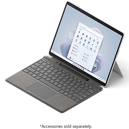 Microsoft Surface Pro 9, 13" 2-in-1 Tablet & Laptop, Thin & Lightweight, Intel 12th Gen i7 Fast Processor for Multi-Tasking, 32GB Ram, 1TB Storage with Windows 11, Platinum Microsoft Copilot