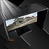 Anti-Reflective Computer Monitor Hood, Foldable Desktop Computer Monitor Sun Visor, Protect Eyesight, Protect Privacy, Bandage On The Back More Secure Installation, for Computer Work