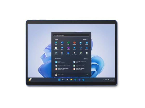 Microsoft Surface Pro 9 Tablet, 13 in Pixelsense Touch, Intel I7-1255U, 16GB RAM, 512GB SSD, Win 11H, Wi-Fi, Sapphire (Renewed)