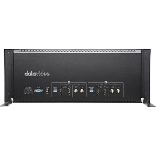 Datavideo TLM-102 Dual 10" IPS 4RU Rack Mount LED Monitor, 1280x800