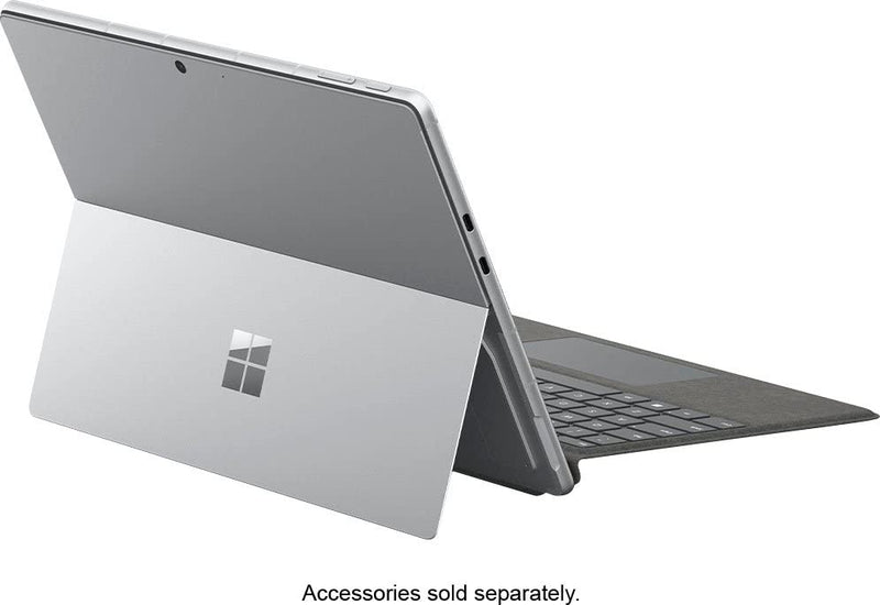 Microsoft Surface Pro 9, 13.3" Touchscreen 2-in-1 Tablet, 12th Gen Intel Core i7-1255U, Intel Iris Xe Graphics, 16GB DDR5 RAM, 256GB SSD, Windows 11h, Platinum, Device Only, with Stylus Pen
