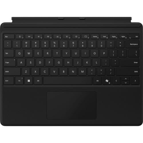 Microsoft Surface Pro Copilot+ PC Touchscreen 13" OLED Snapdragon X Elite Processor 16 GB RAM 512 GB SSD Black + Surface Pro Keyboard (Keyboard, Black)