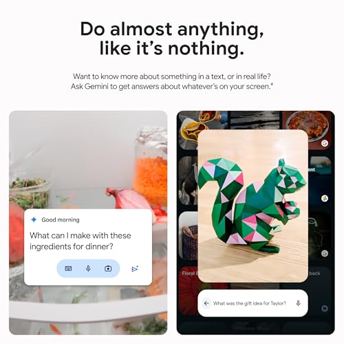 Google Pixel 9 Pro Fold - Unlocked Android Smartphone with Gemini - Advanced Triple Rear Camera System - Foldable Display - Hands-Free Video - Obsidian - 512 GB