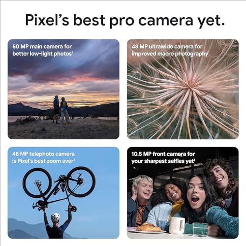 Google Pixel 8 Pro - Obsidian - 128gb. - (Verizon Locked) (Renewed)