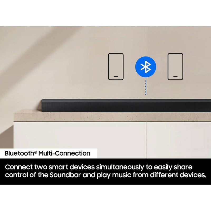Samsung 5.1ch. DTS Virtual:X Soundbar with Bass Boost and Wireless Sub (HW-B73MD) - Black