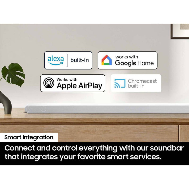 Samsung Ultra-slim 3.1.2ch. Wireless Dolby ATMOS Soundbar with Q-Symphony (HW-S801D)
