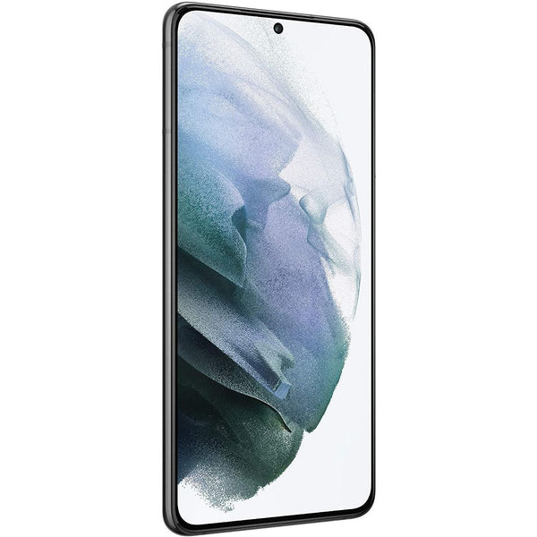 Refurbished Samsung Galaxy S21+ Plus 5G G996U (Fully Unlocked) 128GB Phantom Black (Grade C)w/ Pre-Installed Tempered Glass