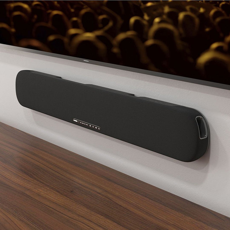 Yamaha SR-B20A Soundbar with Dual Built-In Subwoofers, Bluetooth, and DTS Virtual:X (Manufacturer Refurbished)