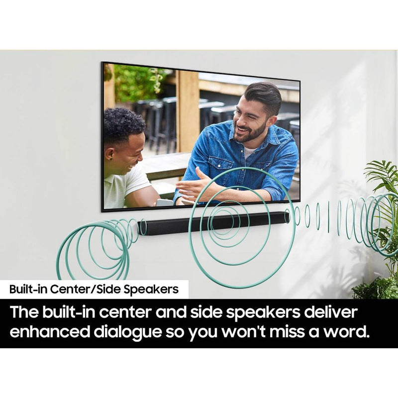 Samsung 5.1ch. DTS Virtual:X Soundbar with Bass Boost and Wireless Sub (HW-B73MD) - Black